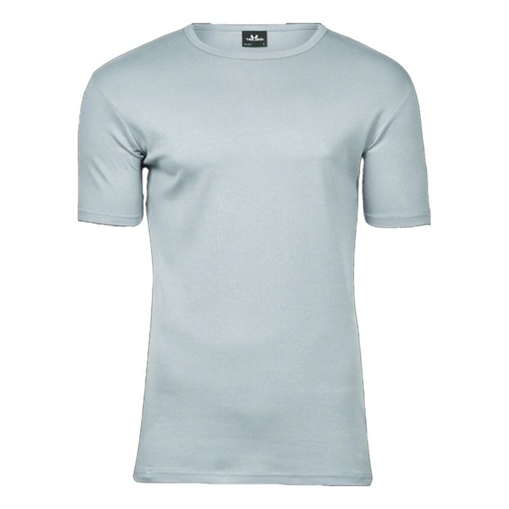 Tee Jays Mens Interlock T-Shirt / Ice Blue